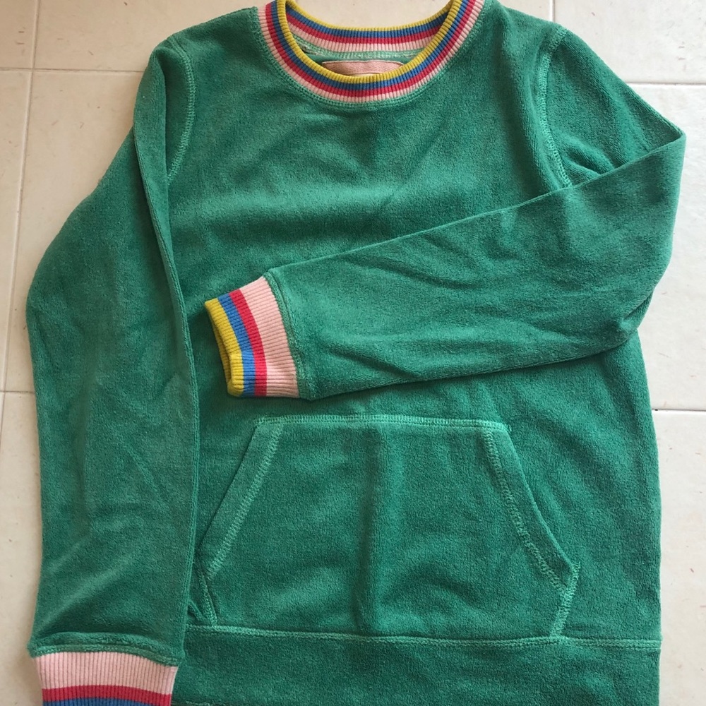 Mimi Boden terrycloth sweatshirt